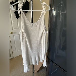 Long sleeve off shoulder top